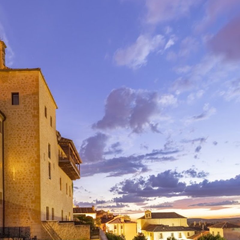 Hotel Aurea Convento Capuchinos -Vista nocturna - Segovia
